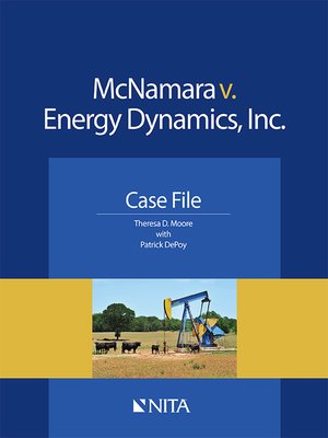 cover image of McNamara v. Energy Dynamics, Inc. Case File